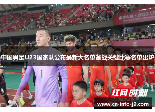 中国男足U23国家队公布最新大名单备战关键比赛名单出炉